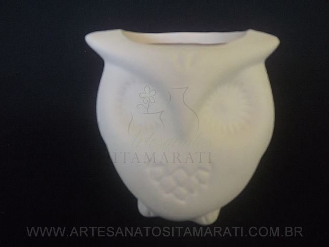 Detalhes do produto Coruja Vaso Suculenta